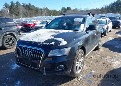 2013 Audi Q5 2.0T Premium из США, поврежденный, VIN WA1LFAFP6DA012167